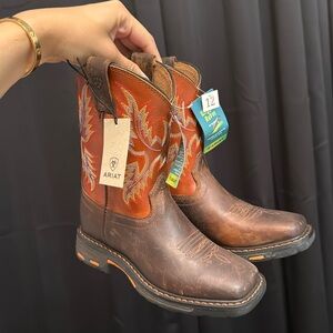 Ariat cowboy boots for kids